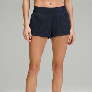 Lululemon Hotty Hot Shorts Navy